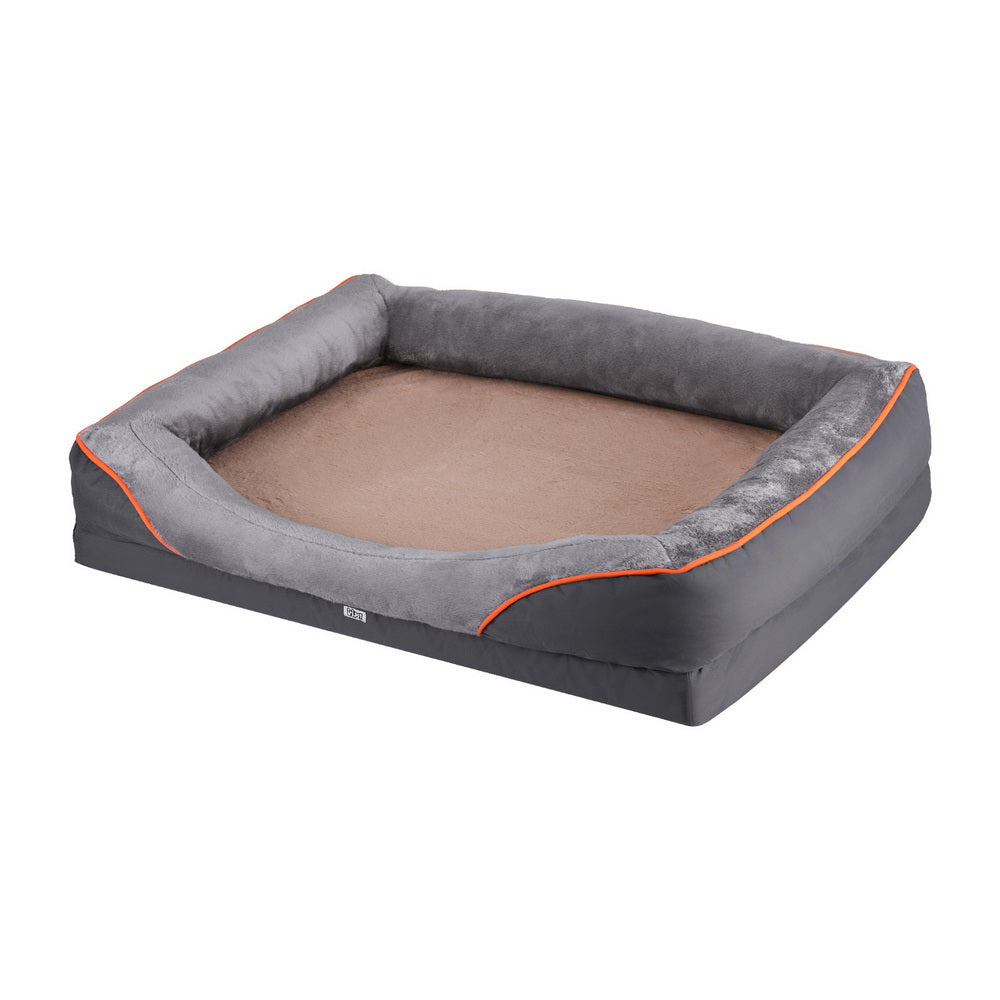 Orthopedic Pet Bed – Washable Plush Fleece Sofa Cushion Mat for Dogs & Cats