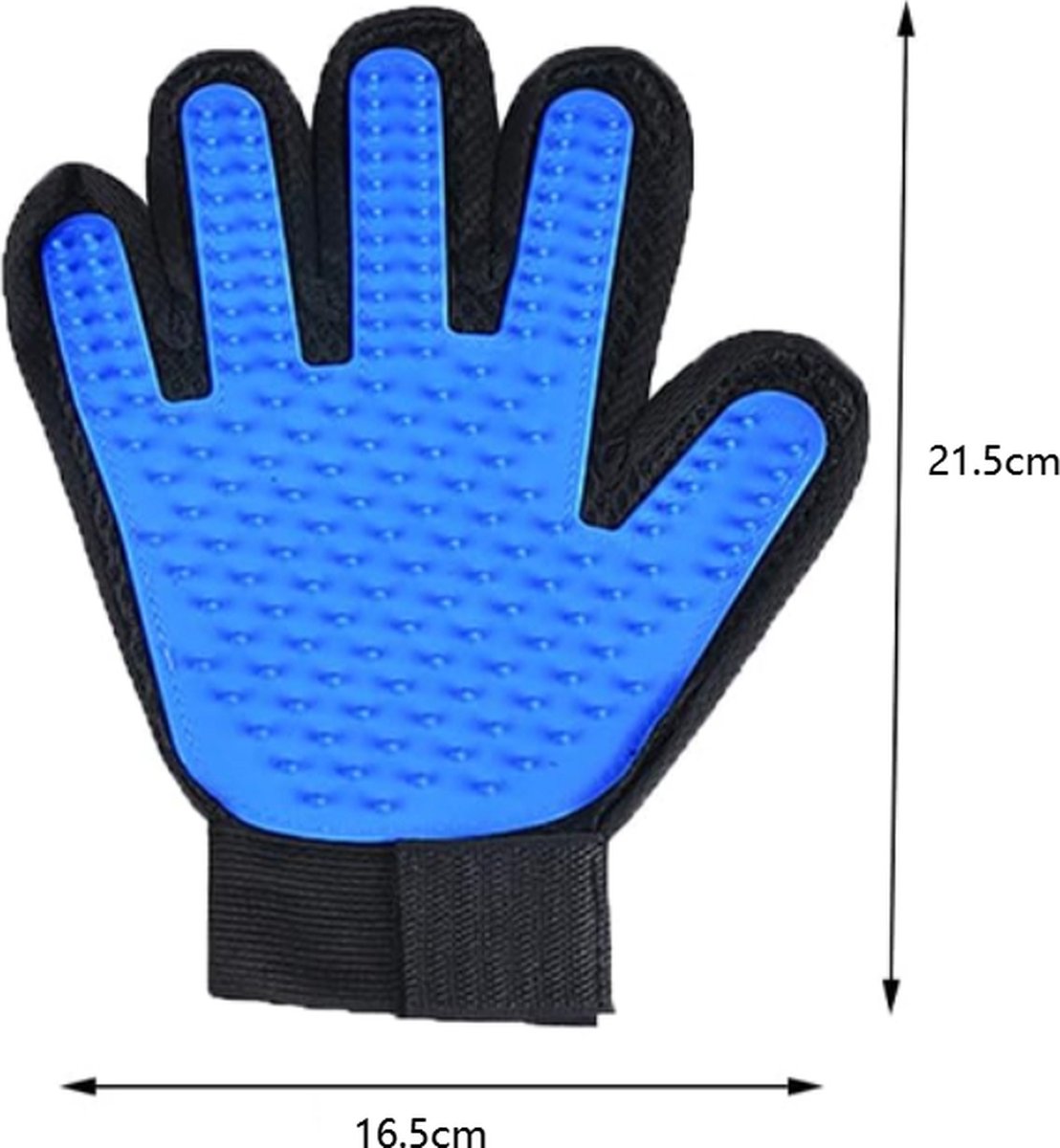 Pet Grooming Glove for Dogs & Cats – 2-in-1 Brush & Massage Glove