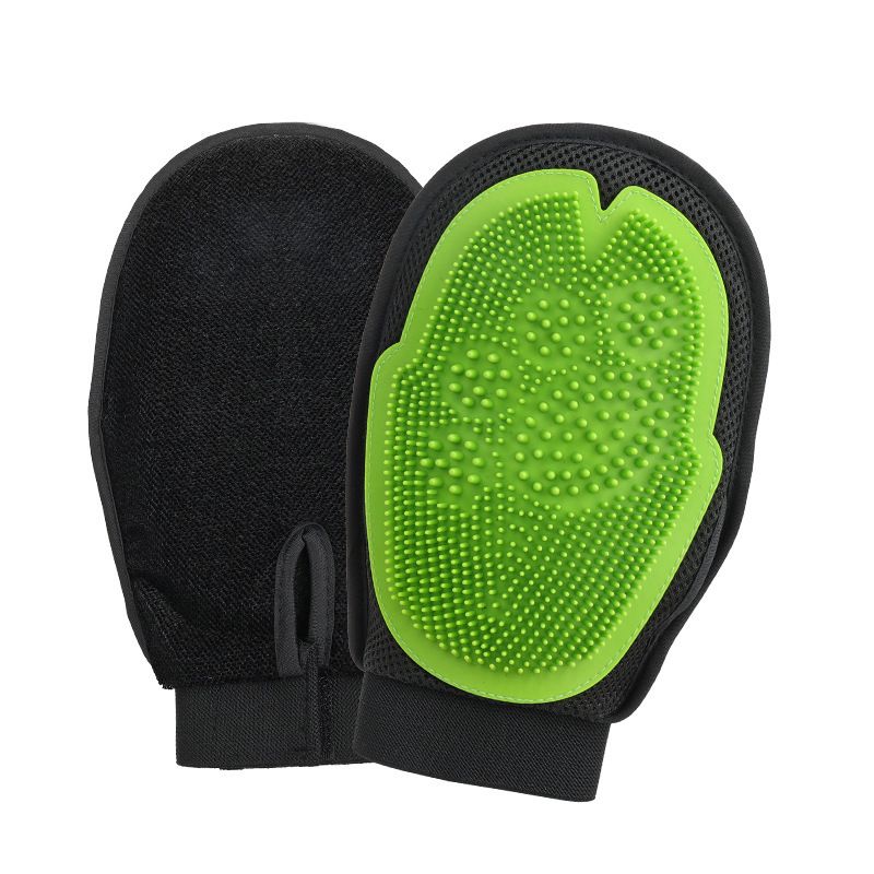 Dog Grooming Glove – Hair Remover & Massage Glove, 2 Pack