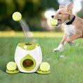 2-in-1 Automatic Dog Ball Launcher & Treat Dispenser – Interactive Training Toy