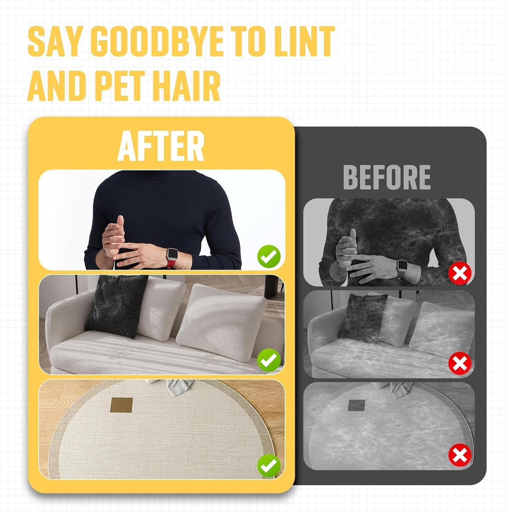 Double-Sided Pet Grooming Gloves – Electrostatic Hair Removal (2pcs)