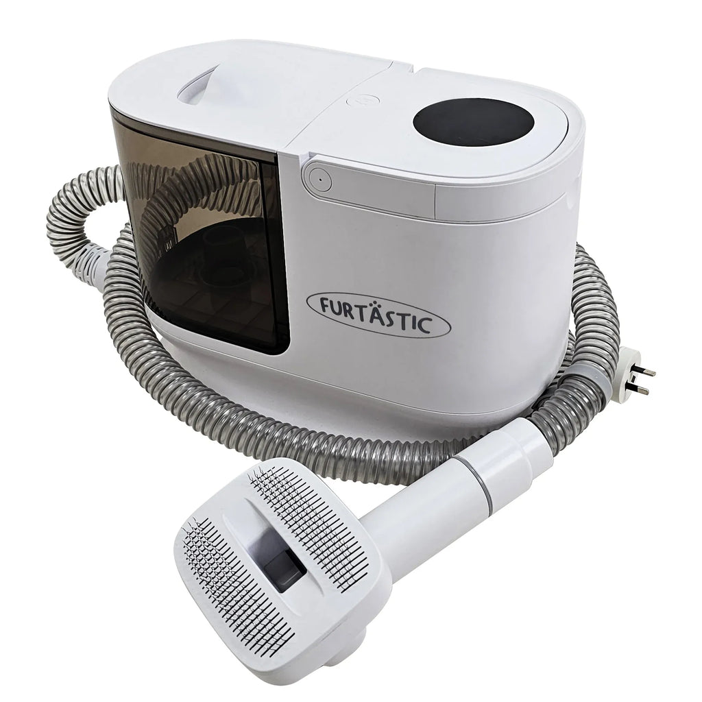 Furtastic 8-in-1 XL Pet Grooming Vacuum Kit – 3L HEPA Filter, Trimmer & SheddinG