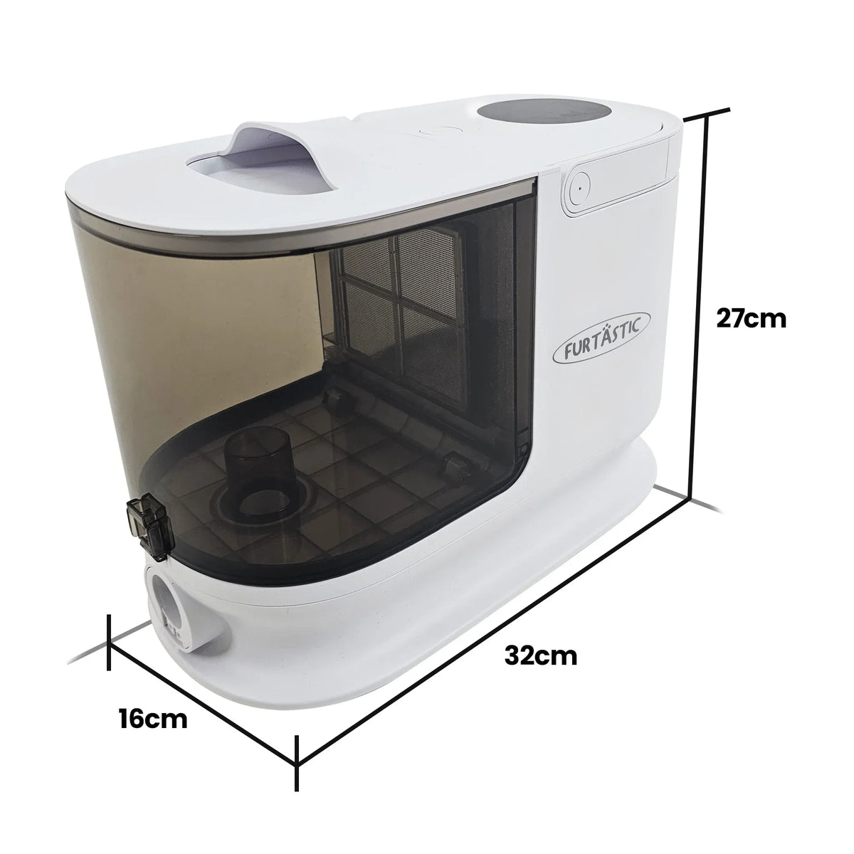 Furtastic 8-in-1 XL Pet Grooming Vacuum Kit – 3L HEPA Filter, Trimmer & SheddinG
