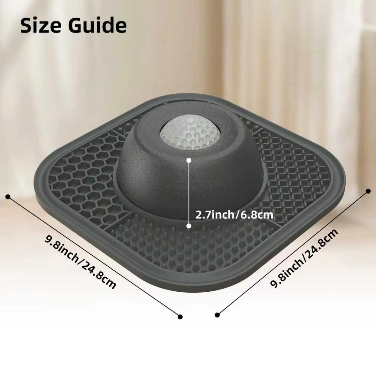 Slow Feeder Dog Bowl & Lick Mat Set – Silicone Non-Slip with Interactive Ball Toy